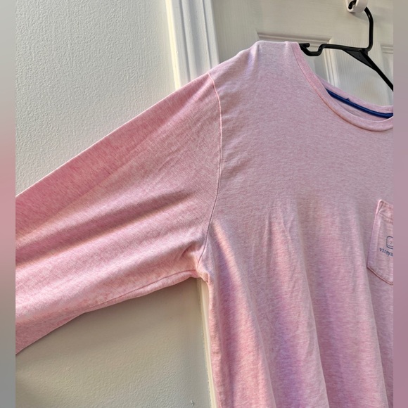 Vineyard Vines Men’s Long Sleeve Logo T-Shirt Size Large - Picture 3 of 7